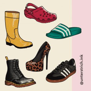 Bunte Schuhe Wannado Tattoo