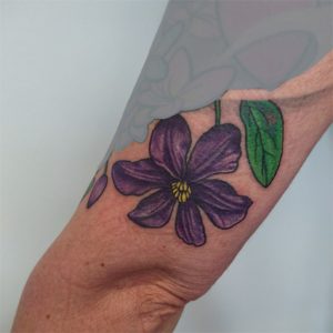 Clematis Tattoo