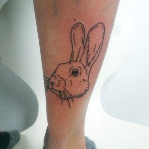 Hasenkopf Tattoo