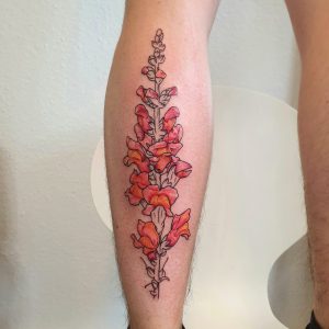 Löwenmäulchen Tattoo