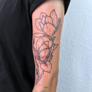 Magnolien Tattoo