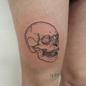 Schädel Tattoo