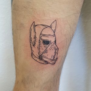 Puppy Masken Tattoo