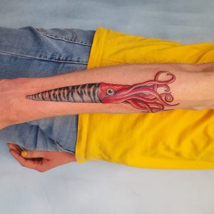 Unterwasser Tattoo