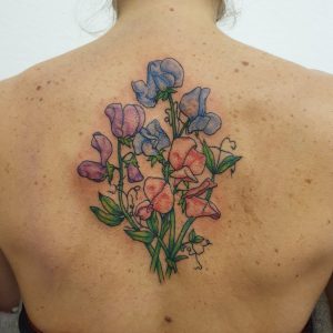 Buntes Wicken Tattoo